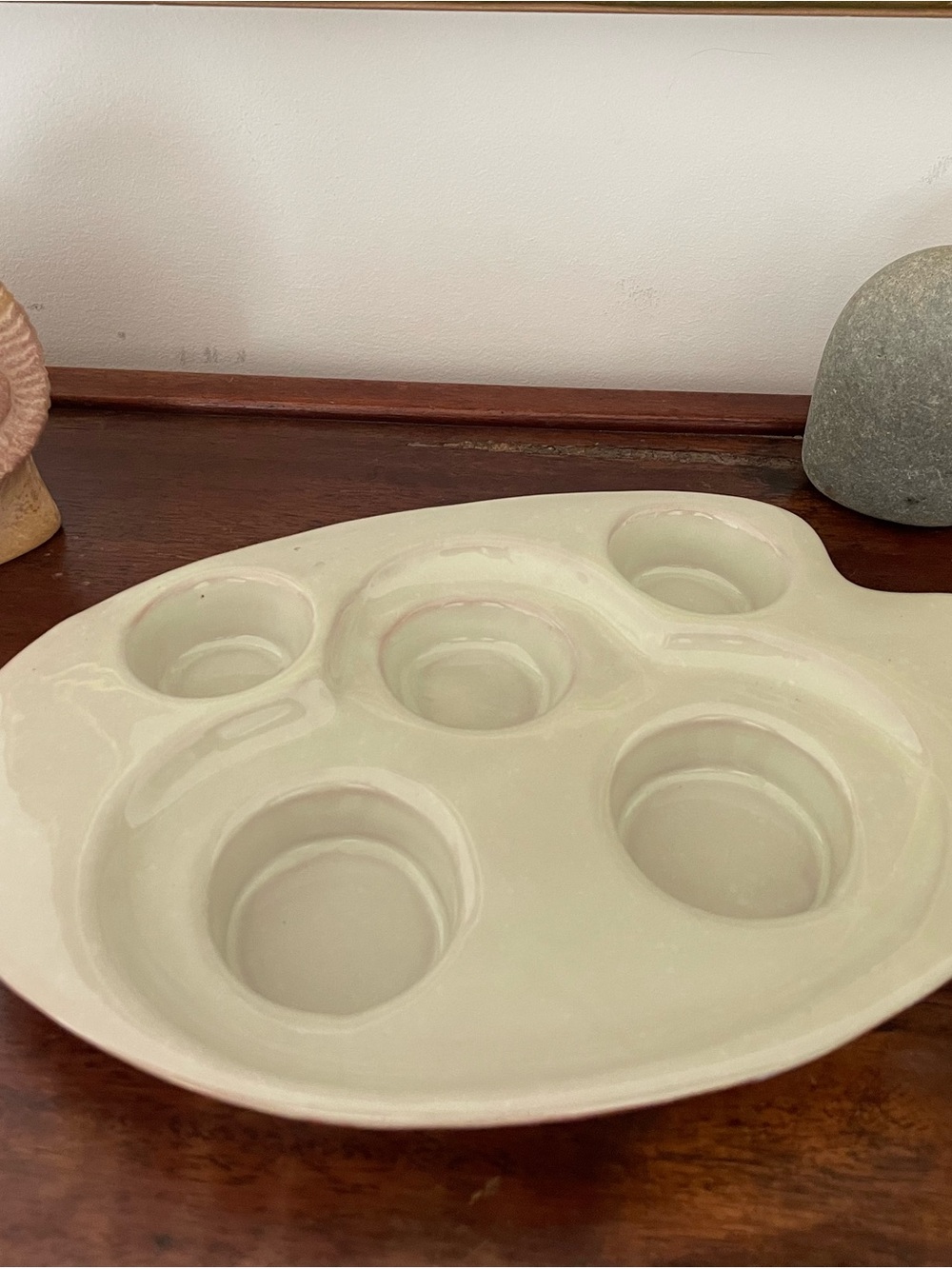 Mid Century Modern Italian Escargot Plate